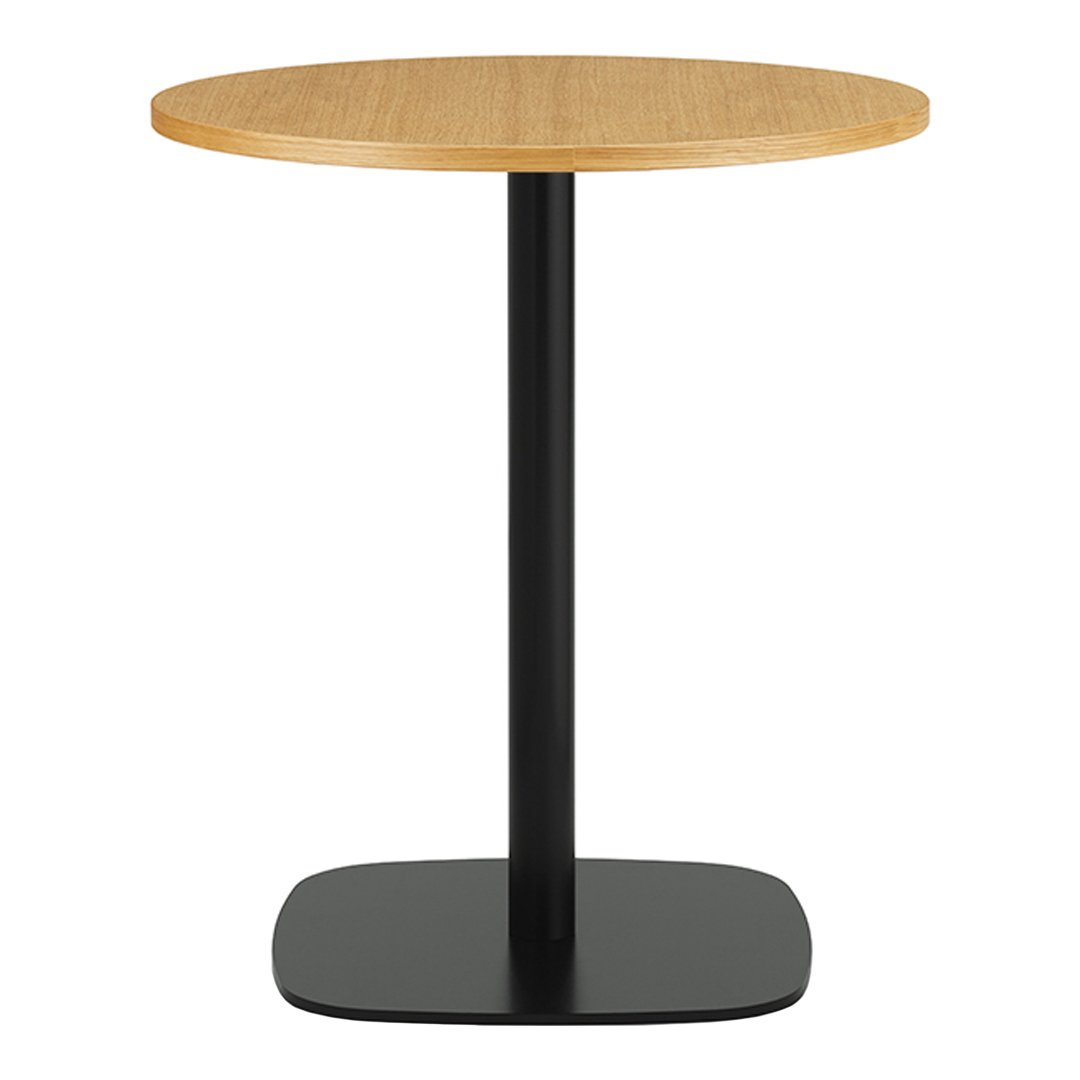 Round Cafe Table - Modern & Durable Indoor/Outdoor Dining Table for Restaurants, Patios, and Home Decor