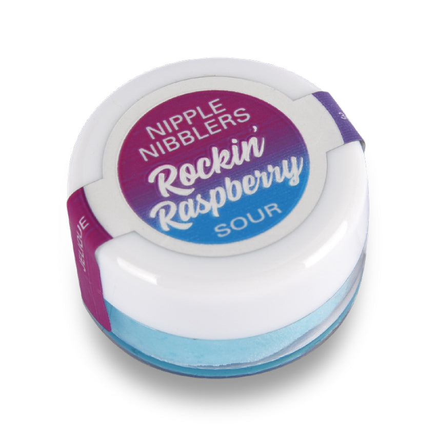 Jelique Flavored Cooling Stimulant Balm for Nipples - Sour Apple Flavor | Sensual Massage & Intimate Play Enhancer