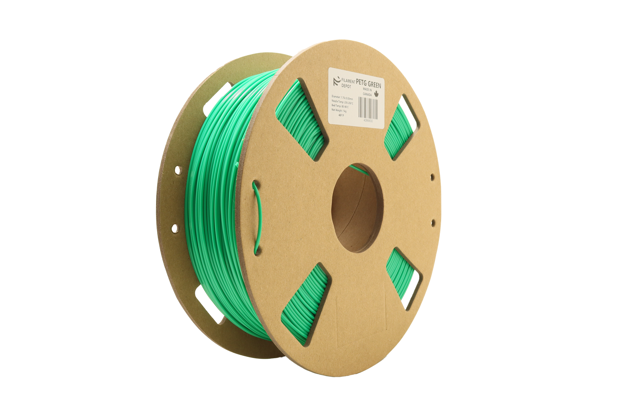 Premium PETG Filament 1.75mm 1kg Spool - High Strength, Low Warping 3D Printer Filament for Smooth Prints - Ideal for Functional Parts, Prototypes & DIY Projects