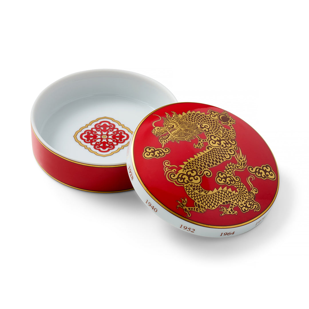 Chinese Zodiac Dragon Gift Box - Exquisite Handmade Decorative Storage Box for Home, Office & Feng Shui Decor - Perfect for Jewelry, Keepsakes & Collectibles