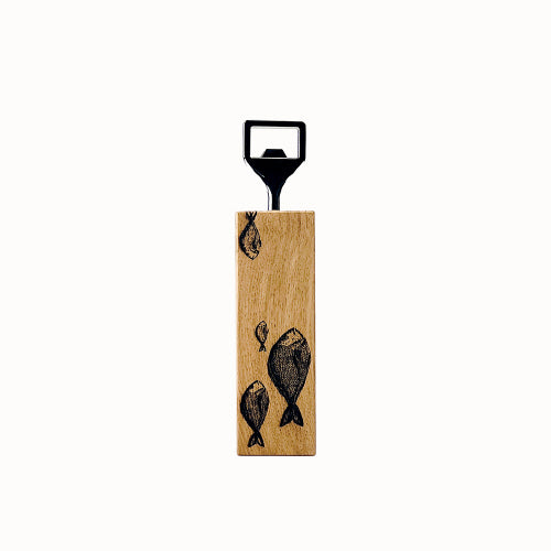 Fish Repeat Bottle Opener - Rustic Metal Bottle Cap Opener with Unique Fish Design - Perfect for Home Bars, Beach Parties, Camping & Outdoor Adventures