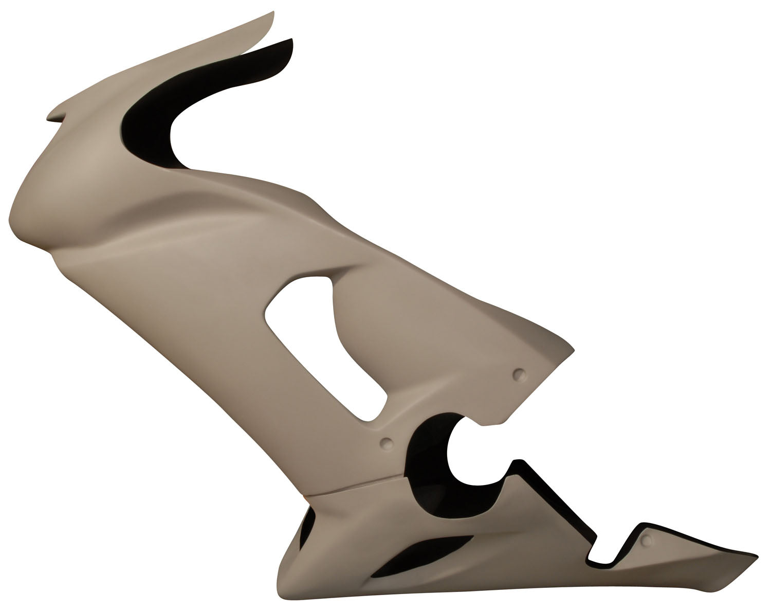 2005-2006 Kawasaki ZX6R 636 Upper Fairing Replacement - OEM Style Motorcycle Body Panel for Street & Track Racing
