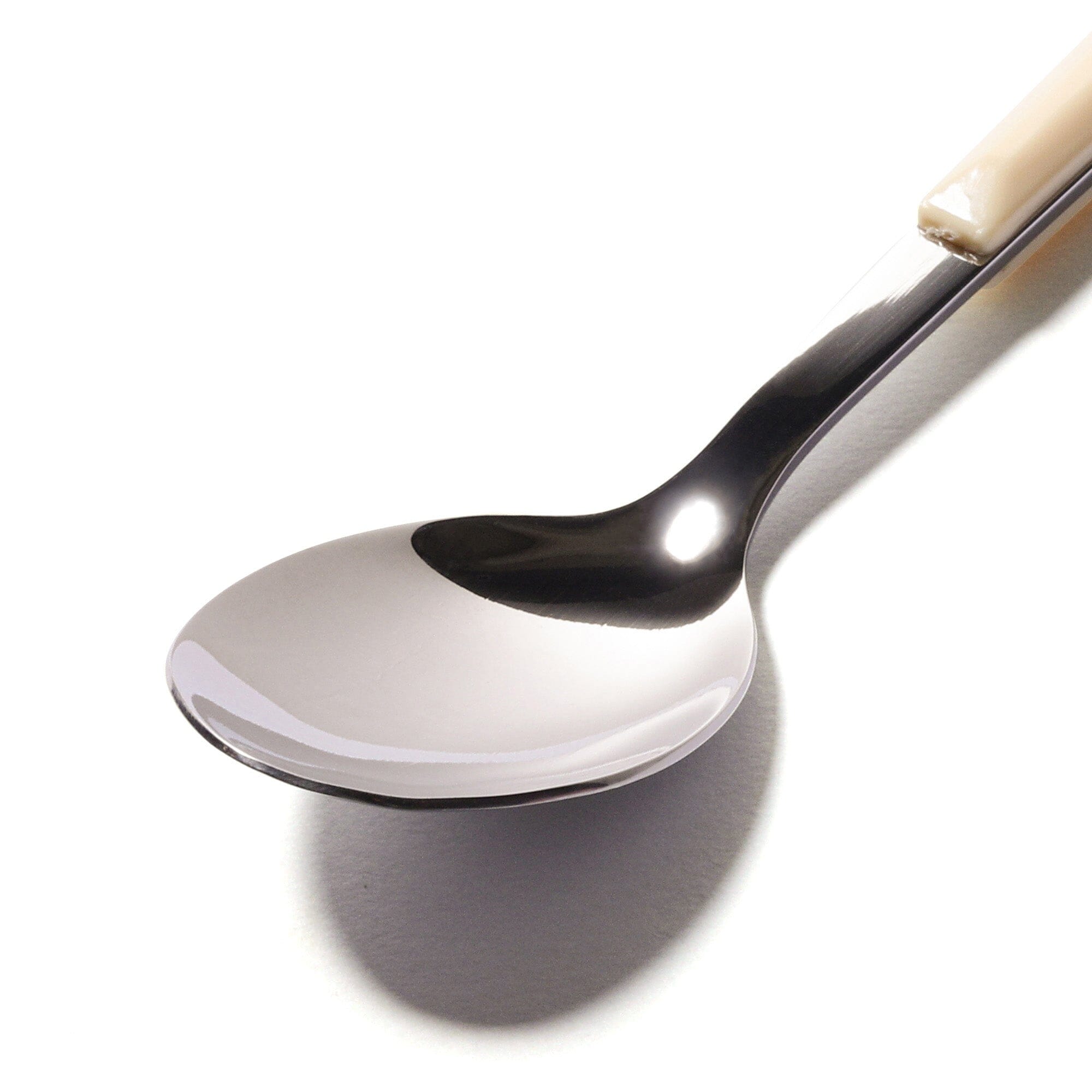 Premium Yellow Handle Teaspoon Set - Durable Stainless Steel Tea Spoons for Coffee, Desserts, and Kitchen Use - Perfect for Home, Restaurants, and Cafes