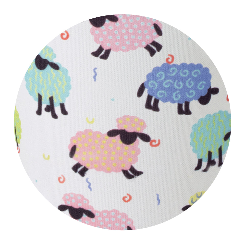 Counting Sheep Small Iced Cup Coolie - Insulated Beverage Holder for Coffee, Tea & Cold Drinks - Perfect for Office, Picnics & Outdoor Activities