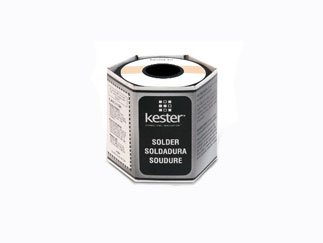 KESTER SOLDER 24-6337-8806 245 No Clean Core 63% Tin 37% Lead Solder Wire - 28 Gauge (1 Pack) - High Quality Soldering for Electronics, DIY Projects, and Circuit Board Repairs