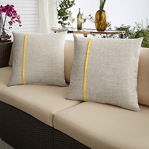 Silver Grey & Sunflower Yellow