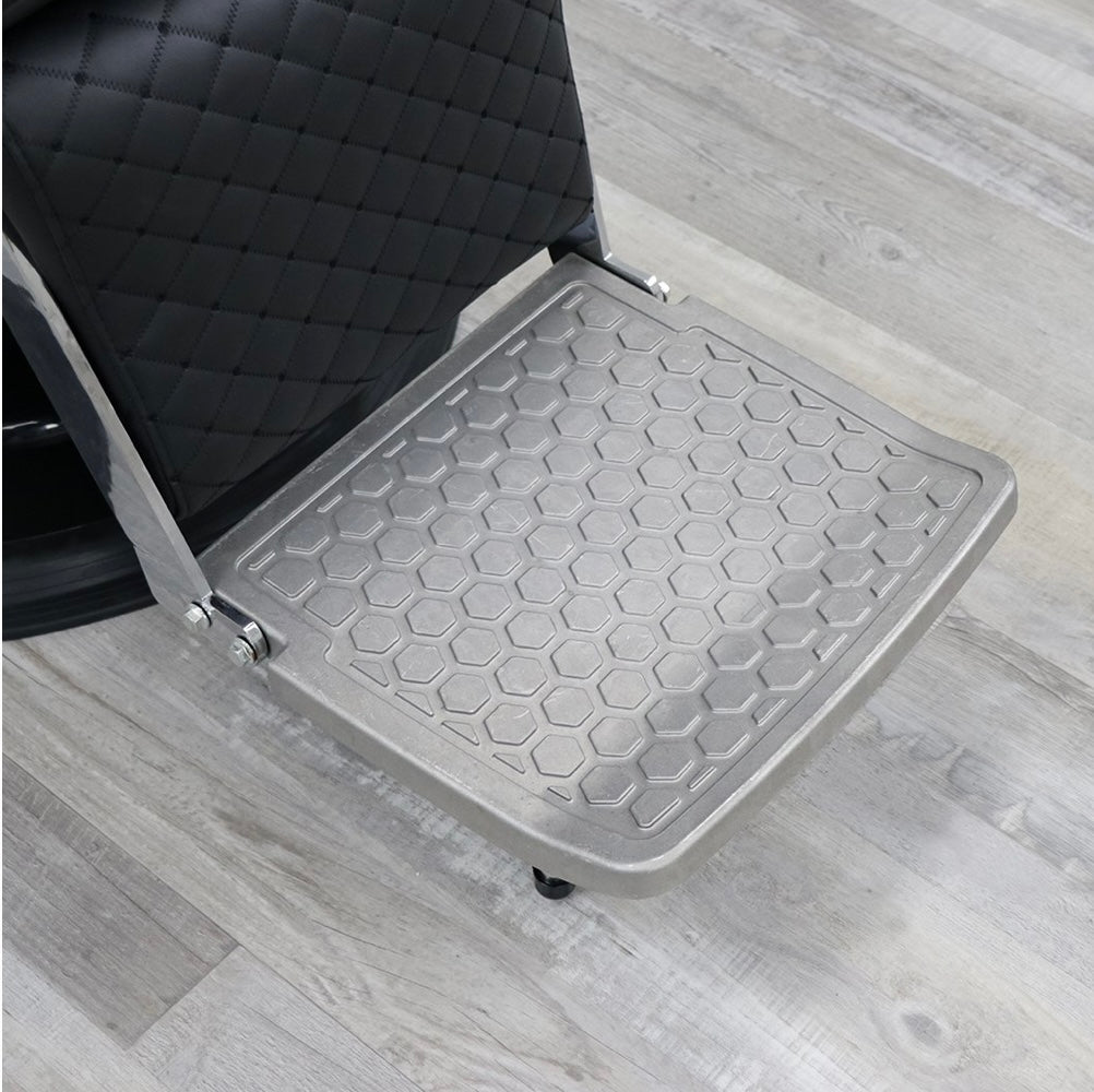 Professional Knight Barber Chair - Heavy Duty Hydraulic Salon Chair for Haircuts & Styling - Perfect for Barbershops, Salons & Home Grooming Stations