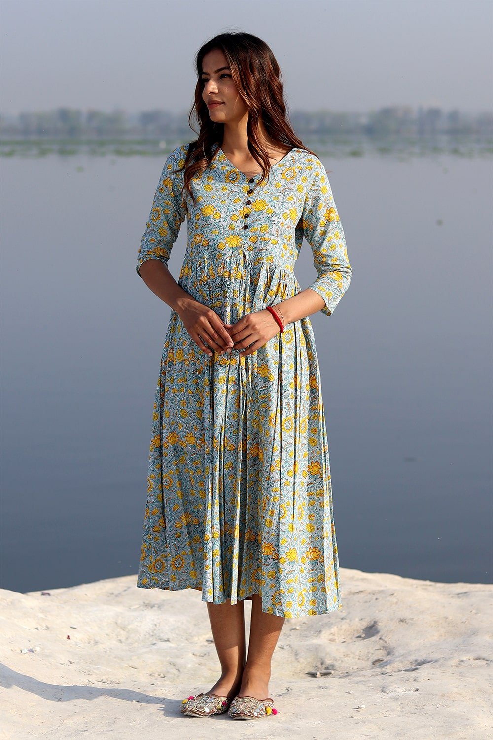 Alluring Grey Cotton Dress for Women - Comfortable & Stylish Casual Wear for Summer, Parties, and Everyday Outfits