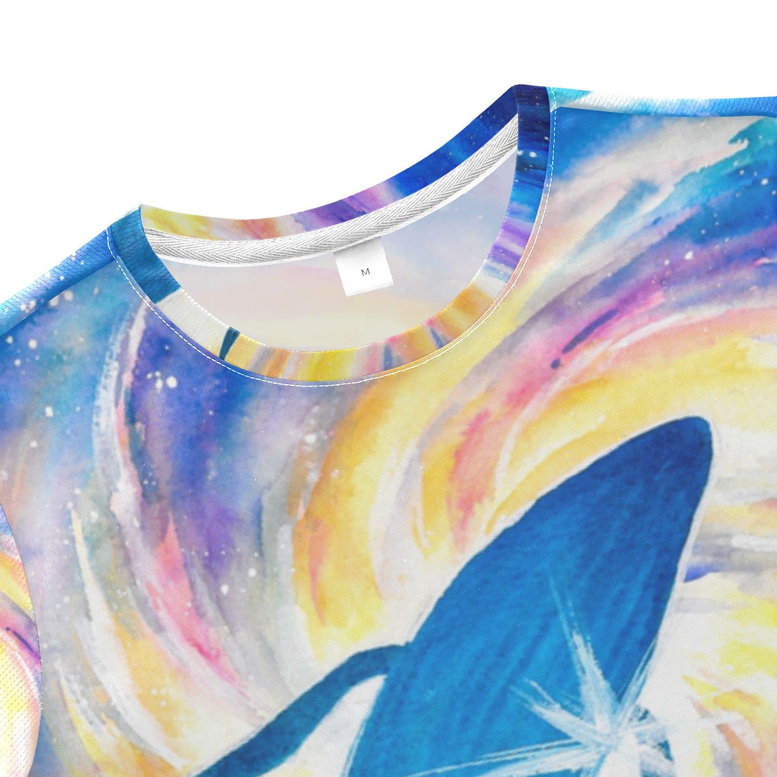 Whale Watercolor Print Boys Summer Outfits - Cute Shorts & Top Playwear Set for Toddlers & Kids (Pink) | Beach, Park & Playdate Clothes