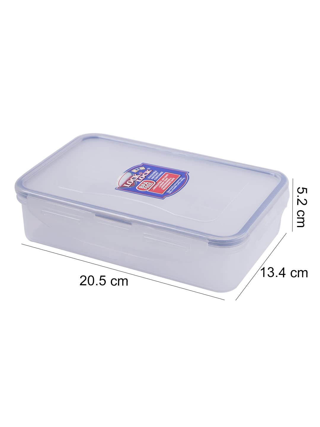 LOCK & LOCK 3-Compartment Airtight Meal Prep Containers with Lids - 27oz BPA-Free Plastic Food Storage Box for Lunch, Snacks & Leftovers | Perfect for Office, School, Picnics & Travel