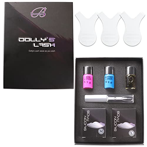 Dolly's Premium Eyelash Perm Kit - Lash Lift & Wave Lotion for Professional Curling & Perming | Salon-Quality Eyelash Enhancement for Stunning, Long-Lasting Results | Perfect for Special Occasions, Weddings, and Everyday Glam