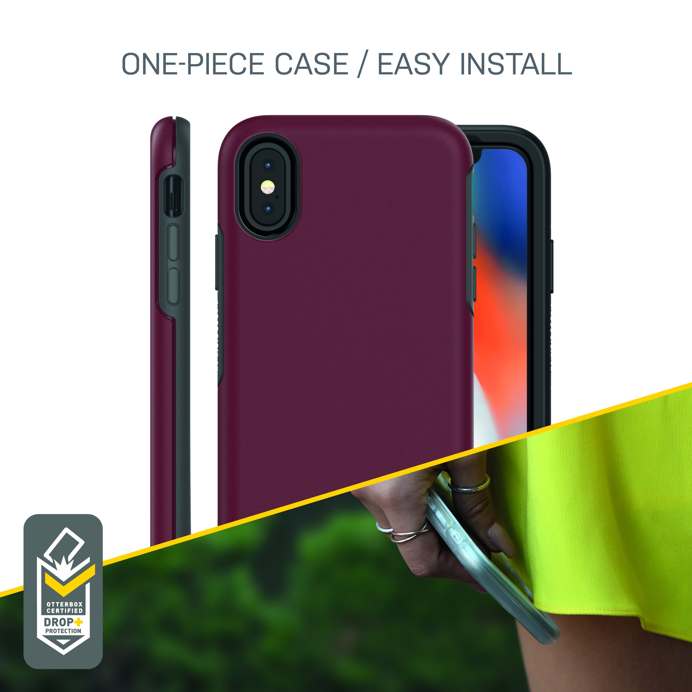 OtterBox SYMMETRY SERIES STAR WARS Protective Case for iPhone Xs & iPhone X - Retail Packaging - HAN SOLO Design | Durable Phone Cover for Everyday Use & Travel