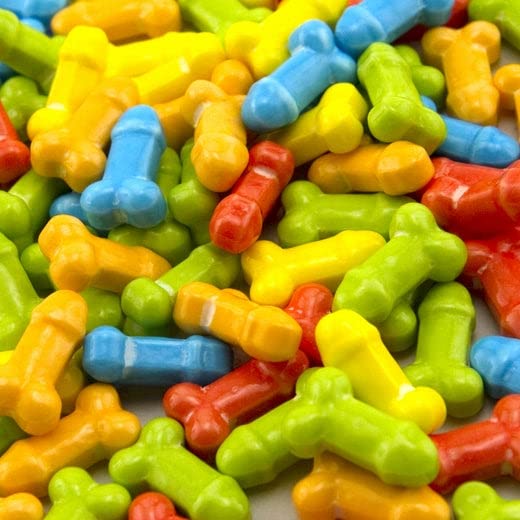 Funny Penis Candy - Candy Prints for Parties & Gifts