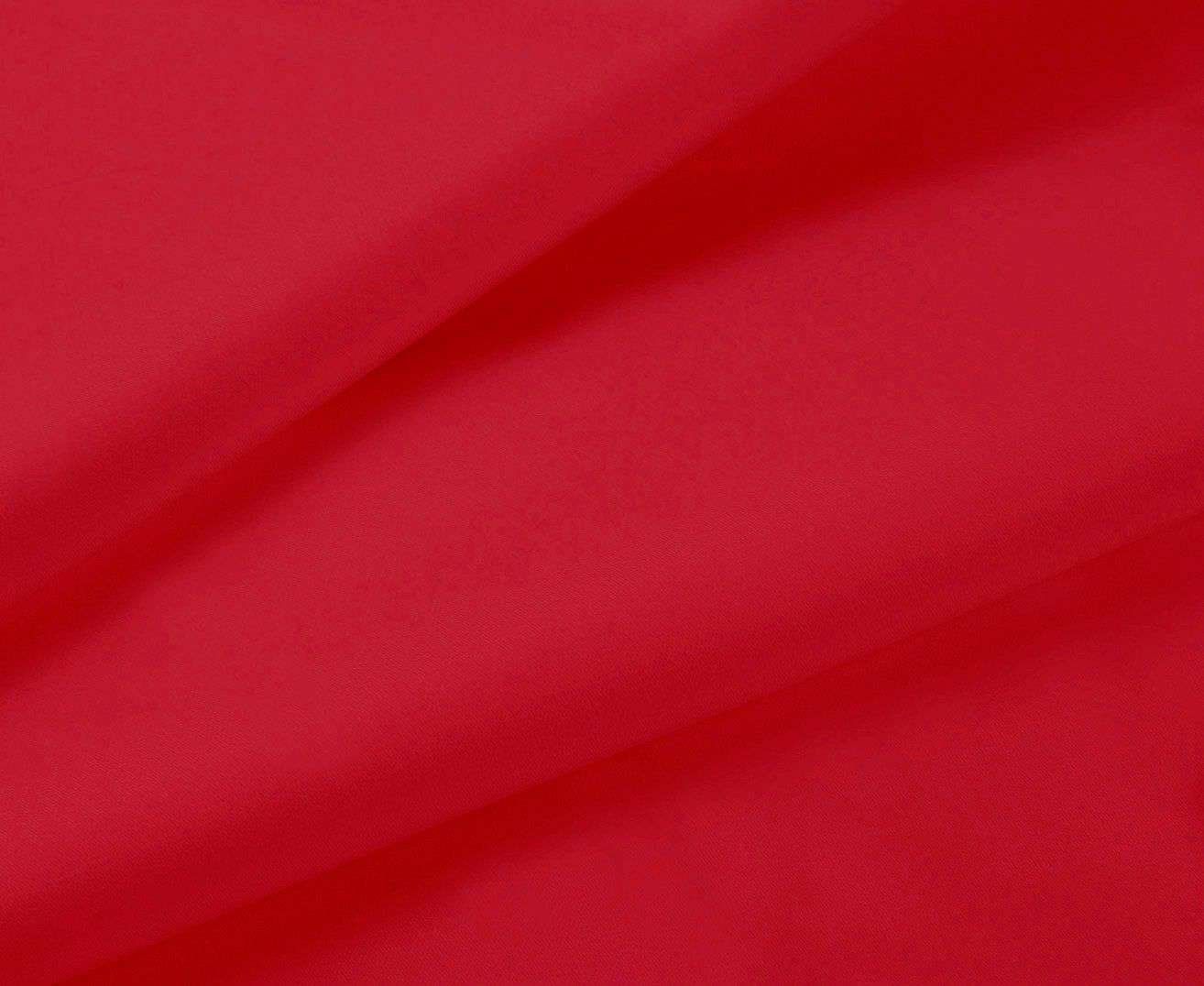 1000TC Ultra Soft Fitted Sheet & 2 Pillowcases Set - Double Size Bed Sheets - Breathable Red Luxury Bedding for Hotel & Home Use