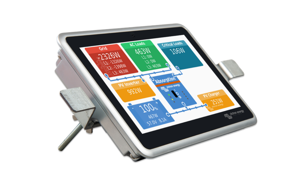 Victron Energy Ekrano GX Touch Display - Advanced Marine & RV Energy Monitoring System for Solar Power Management | Perfect for Boats, Campers, and Off-Grid Living