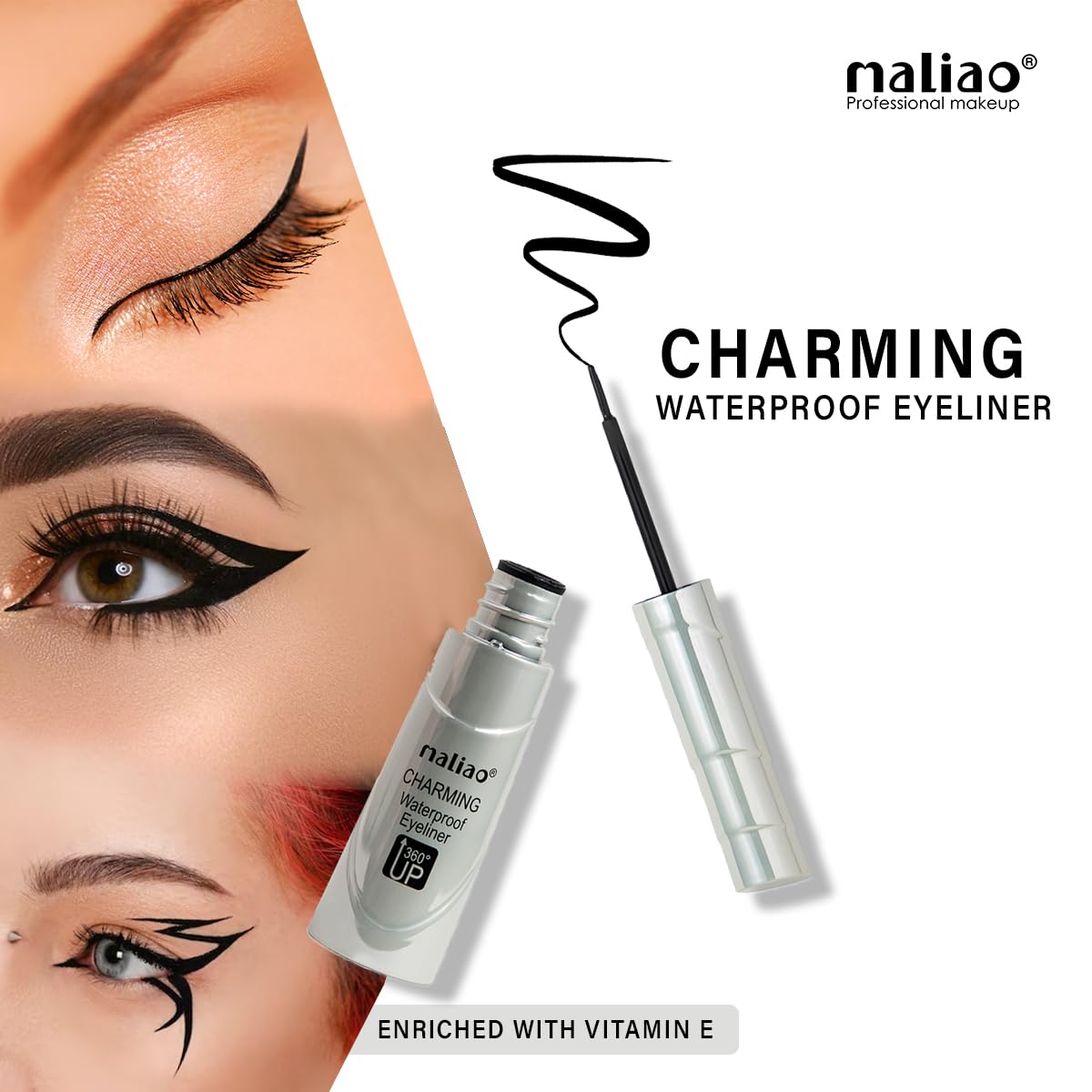 Maliao High Coverage Waterproof Liquid Foundation - Long-Lasting Full Coverage Matte Makeup | Sweat & Oil Resistant | Lightweight & Breathable Formula (White Ivory, 40ml) | Perfect for Daily Wear, Special Occasions & Hot Weather