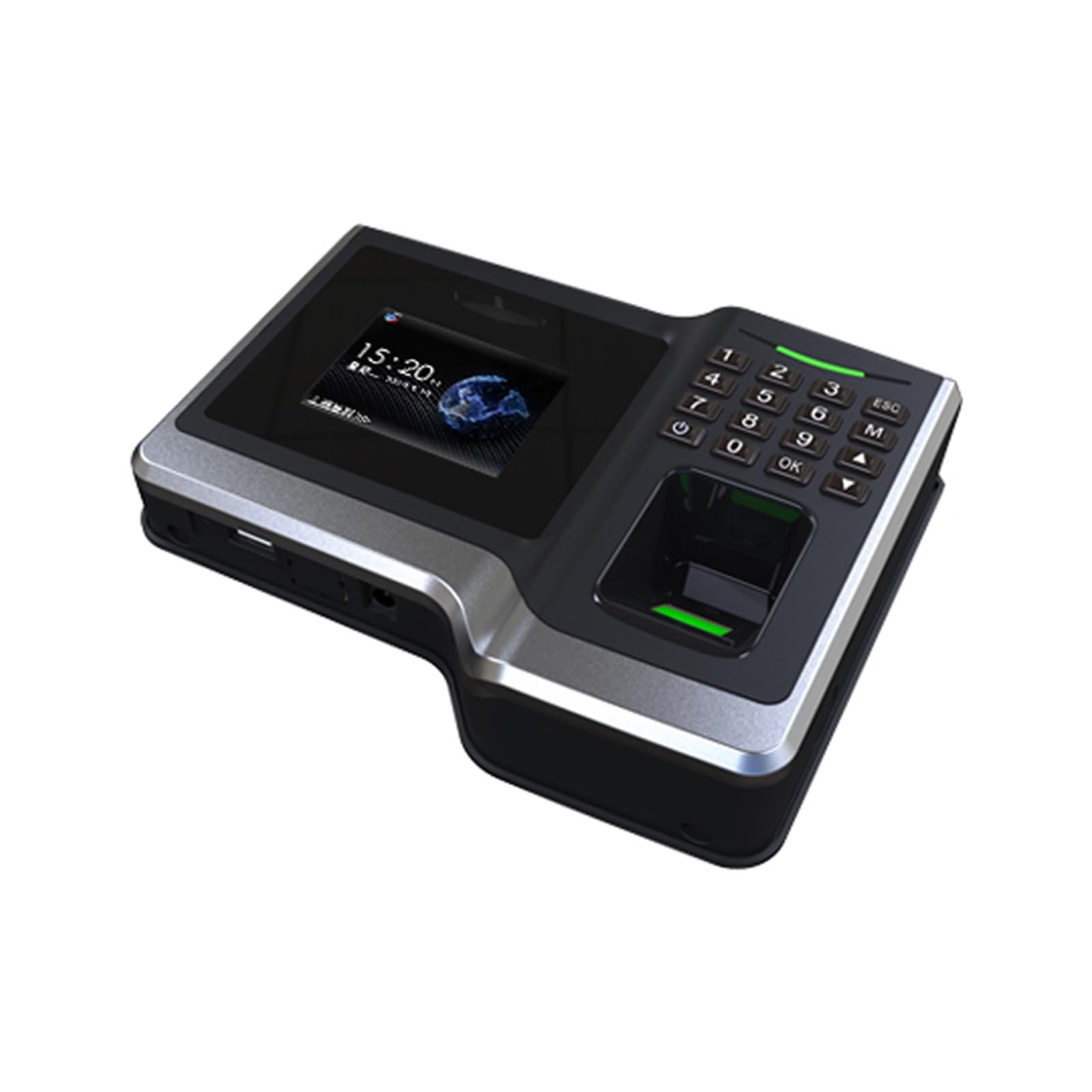Biometric Fingerprint Time Attendance System - Office Employee Clock In Machine for Accurate Time Tracking | Ideal for Small Businesses, Schools & Workplaces