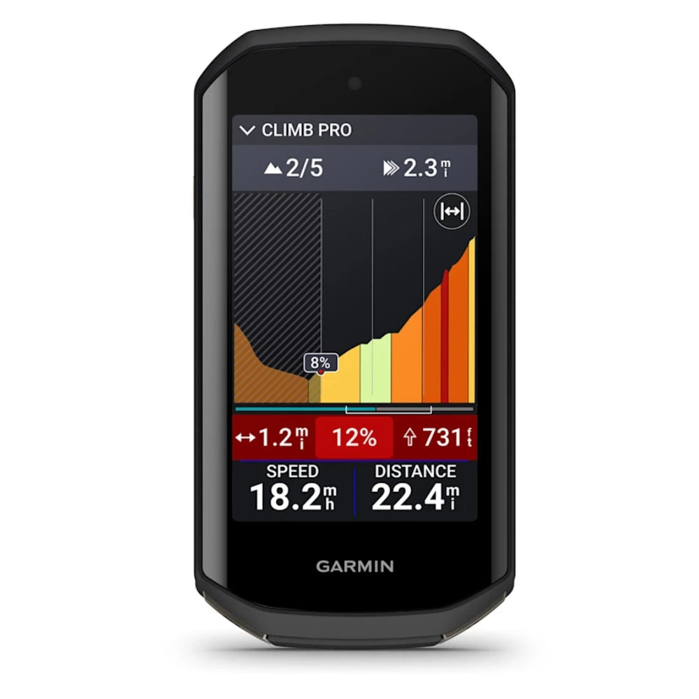 Garmin Edge 1050 GPS Bike Computer - High-Performance Cycling GPS with Navigation, Training & Connectivity - Perfect for Road, Mountain & Indoor Cycling Training
