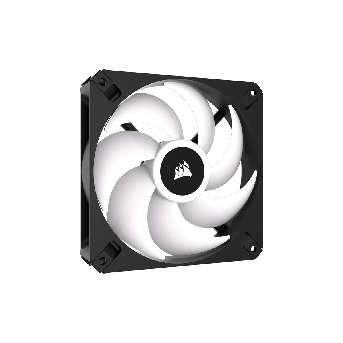Corsair AR120 120mm iCUE RGB LED PWM Fan - Single Pack with ARGB Compatibility for PC Gaming & Case Cooling