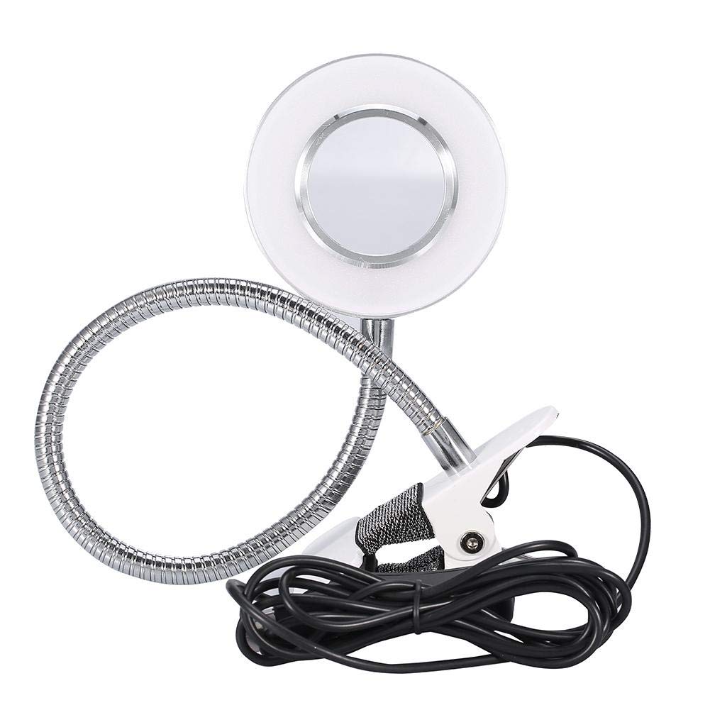 USB LED Desk Lamp with Dimmer - Flexible Neck for Reading, Makeup & Work