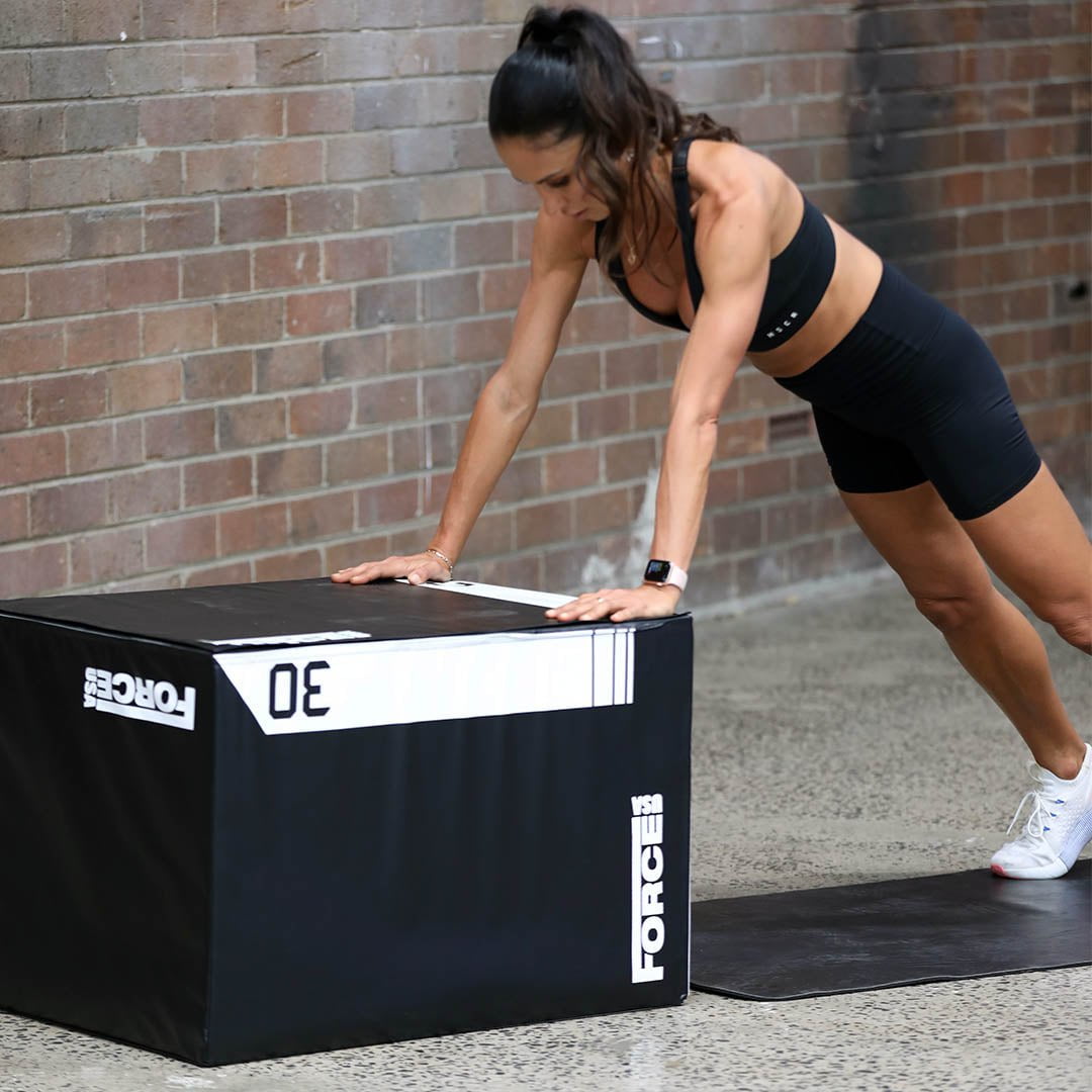 Force USA Foam Plyo Box - Adjustable Jump Box for CrossFit, Home Gym & Plyometric Training - Perfect for Box Jumps, Step-Ups & Strength Workouts