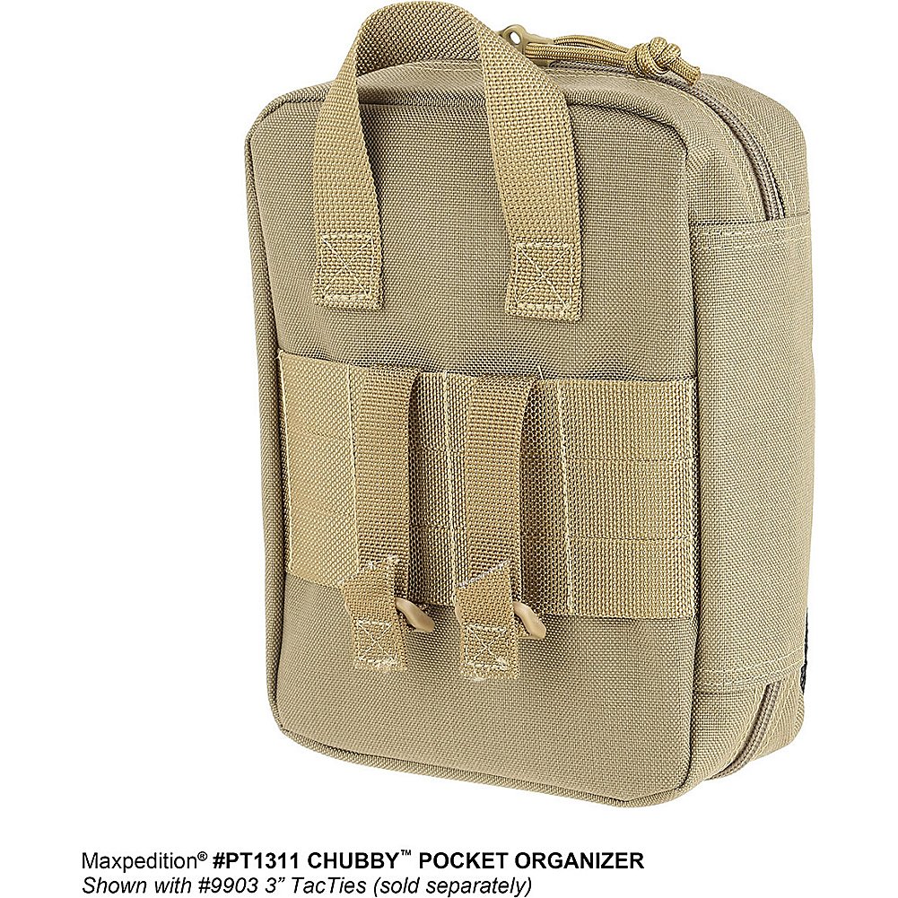 MAXPEDITION Chubby Pocket Organizer - Compact EDC Gear Pouch for Outdoor, Hiking, Camping & Everyday Carry Essentials
