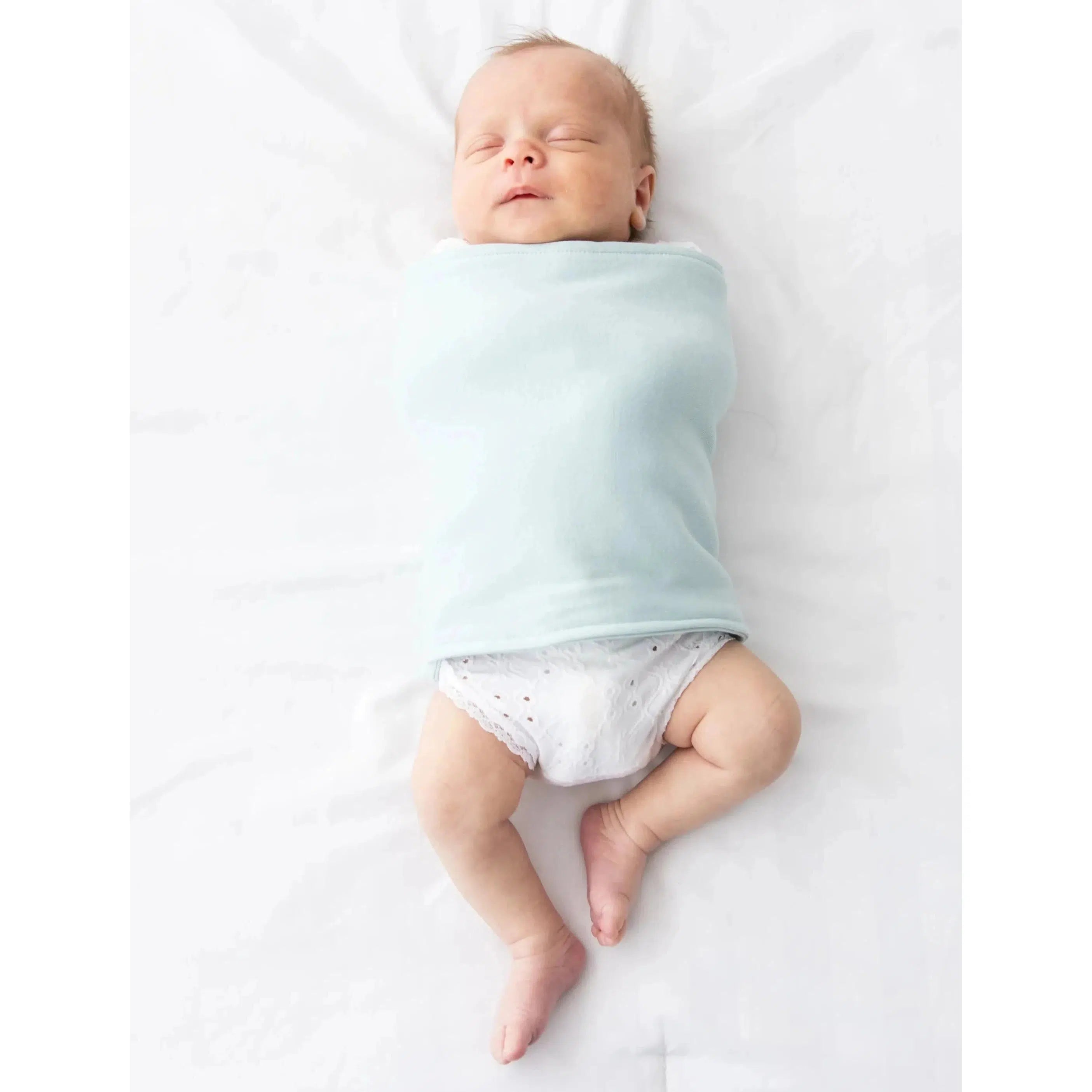 The Butterfly Swaddle for Preemie Babies - Soft & Comfortable Sage Green Swaddle Blanket - Perfect for Newborns, Infants & NICU Use
