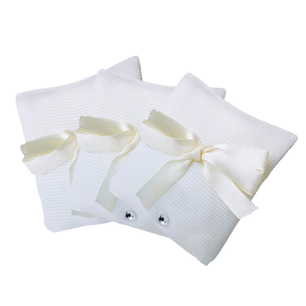 Abaodam 10-Piece Creative Light Color Bundle Pockets Candy Bags - Pearl Yarn Jewelry Storage Bags for Wedding, Gift Wrapping & Party Decorations - Perfect for Organizing Small Items, Party Favors, and Bridal Shower Gifts