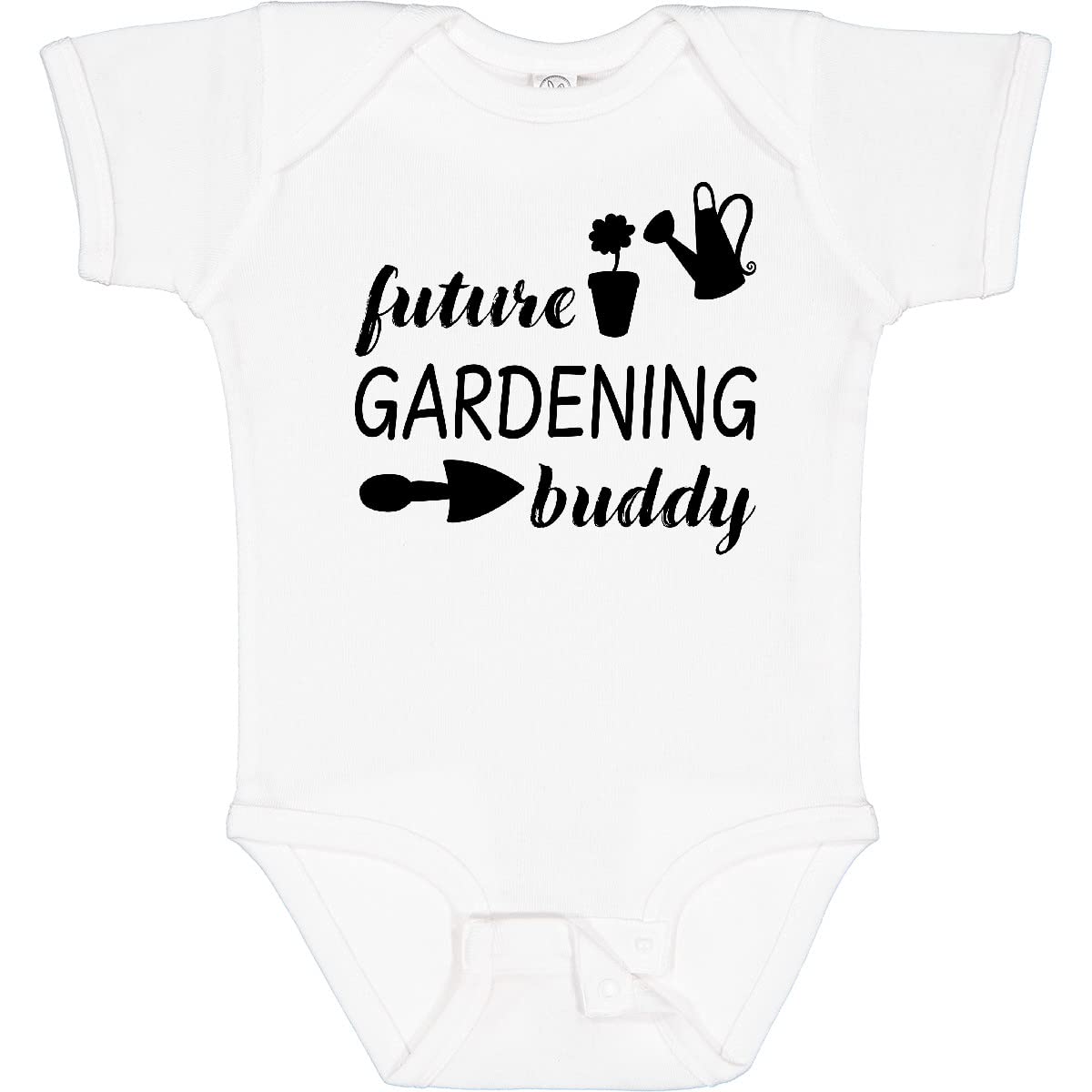Inktastic Future Gardening Buddy Baby Bodysuit - Adorable Organic Cotton Onesie for Infants & Toddlers - Perfect for Outdoor Play, Gardening Activities & Family Bonding Moments