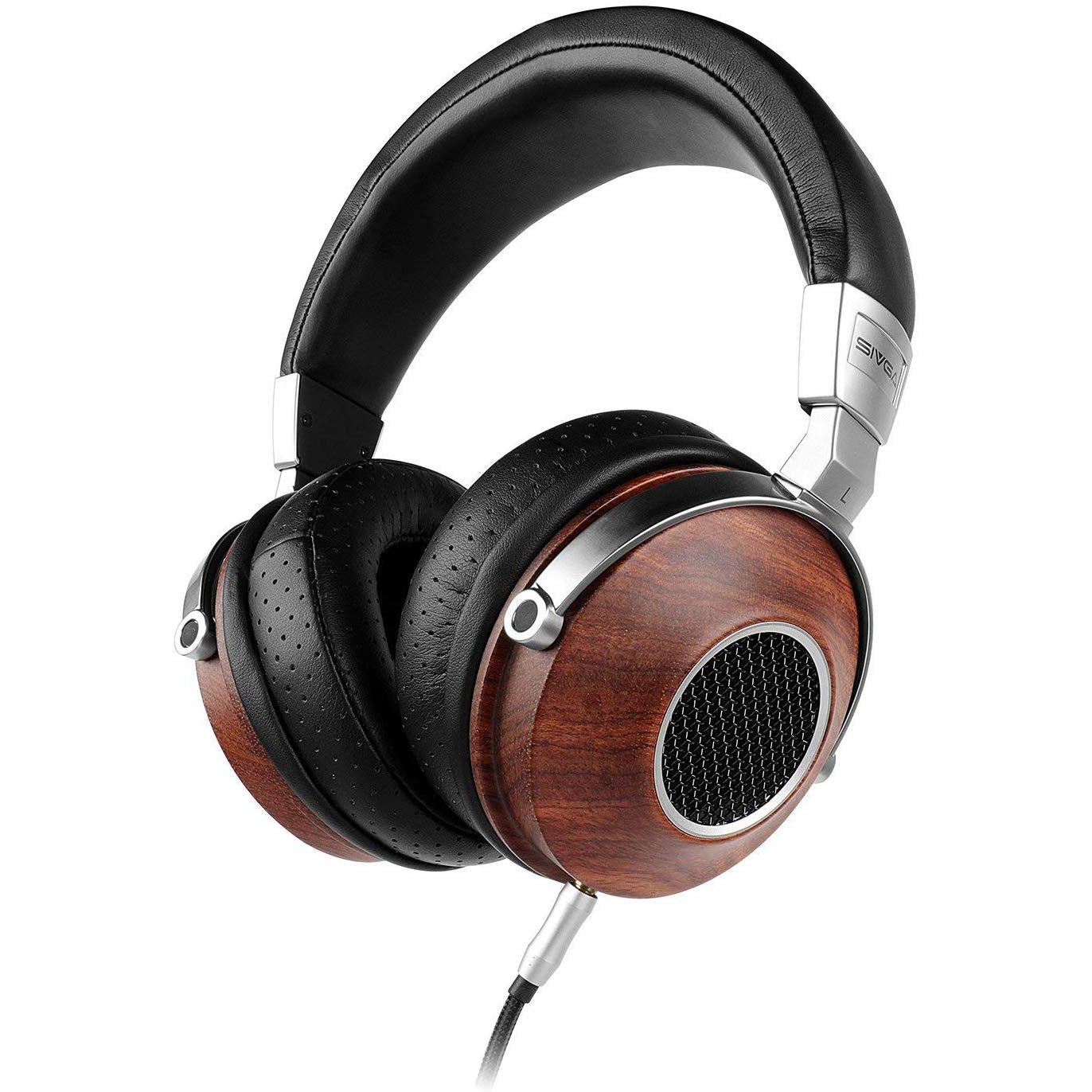 Sivga SV007 Open Back Over-Ear Headphones with Microphone - Premium Audiophile Sound for Home Studio & Gaming