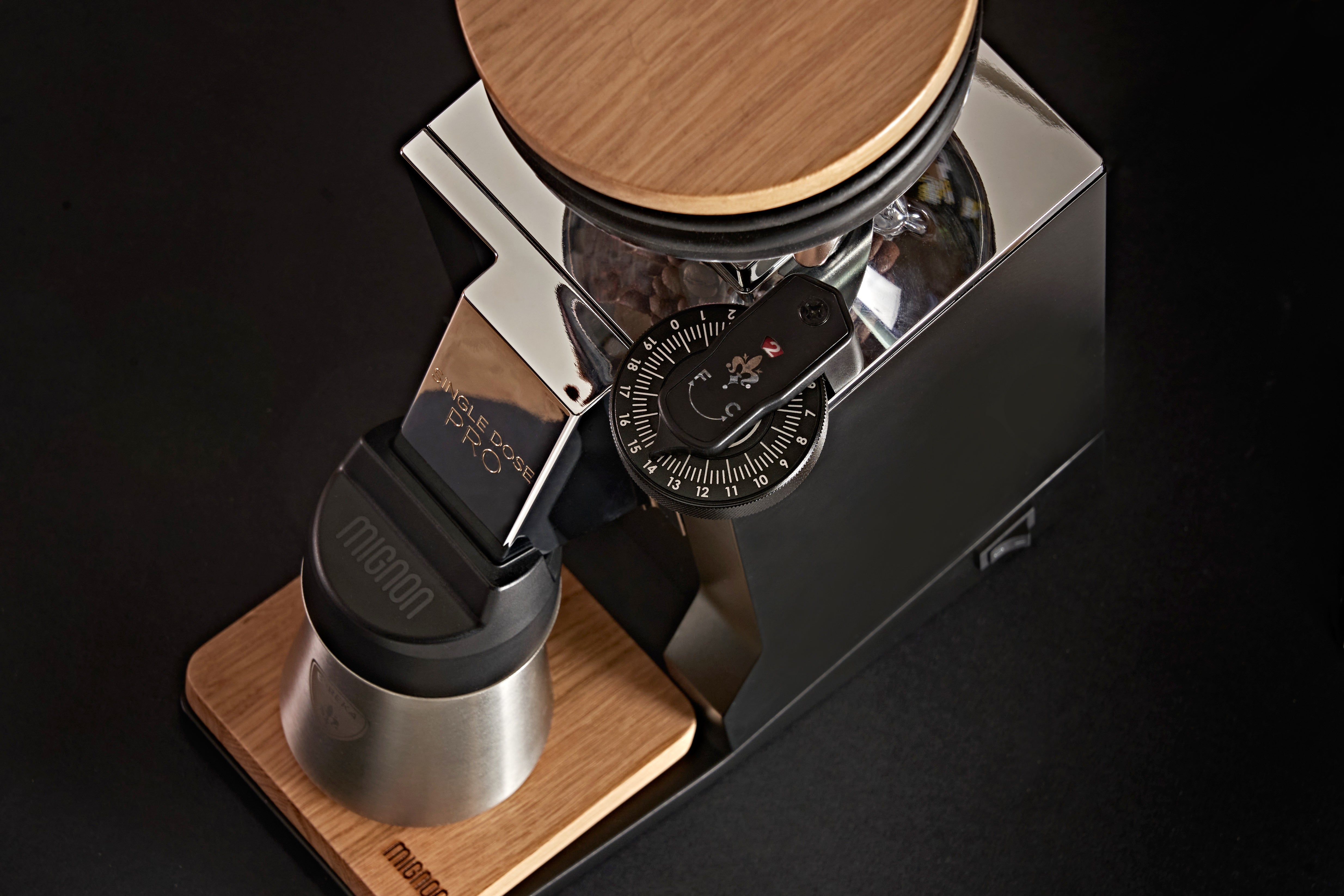 Eureka Mignon Single Dose Pro Espresso Grinder - Premium Coffee Bean Grinder for Home Baristas | Perfect for Espresso, Latte & Cappuccino Making