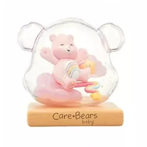 Care Bears Weather Forecast Terrarium - 3 Inch Mini Collectible Toy for Kids, Room Decor & Gift Idea - Perfect for Bedroom, Office Desk & Party Favors
