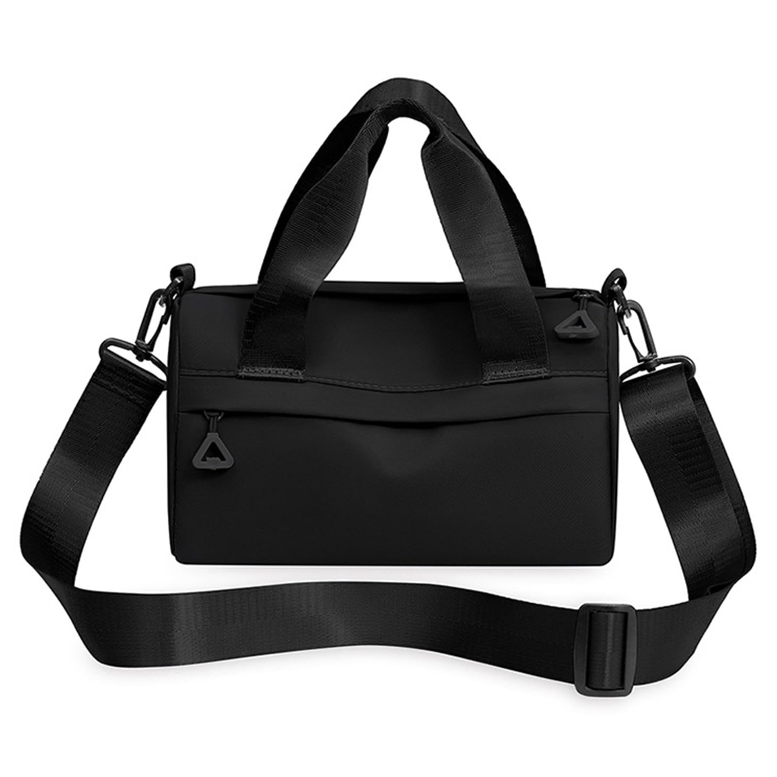 Mini Gym Bag for Women - Adjustable Sling & Tote Duffle Bag (Black) - Perfect for Workouts & Travel
