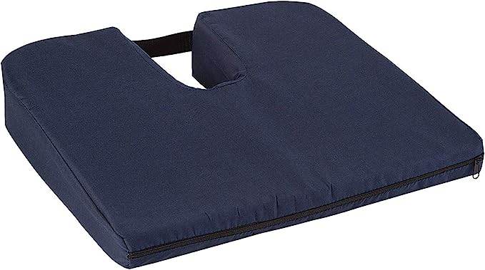 Gradual Slope Seat Cushion for Wheelchairs & Chairs - Orthopedic Support for Back Pain Relief - Perfect for Office, Home & Elderly Care