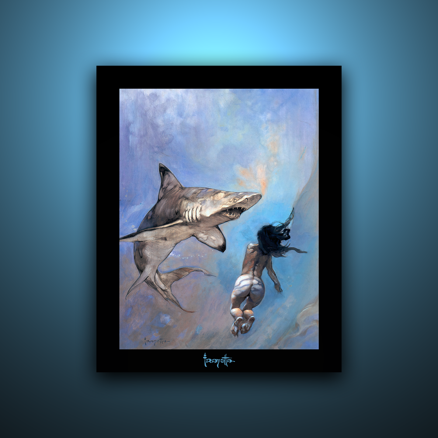 Gallery Series Requiem of a Shark - Premium Wall Art Print for Home & Office Decor | Perfect for Living Room, Bedroom, or Office Wall Decoration