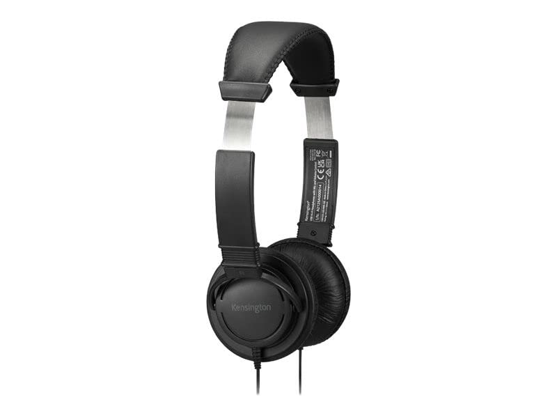 Kensington USB Headset with Noise Cancelling Microphone - Wired Office Headset with 270° Rotatable Mic, In-Line Volume & Mute Control for PC/Mac (K33065WW) | Perfect for Remote Work, Video Conferencing & Call Centers