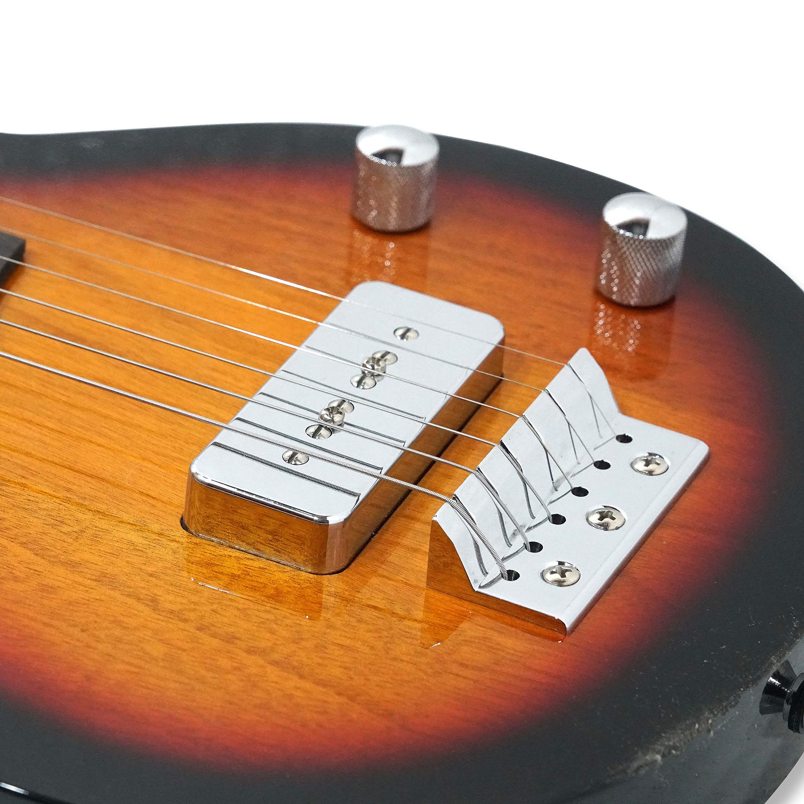 Professional Lap Steel Guitar with Okoume Body - Sunburst Finish | Perfect for Country, Blues & Hawaiian Music Performances