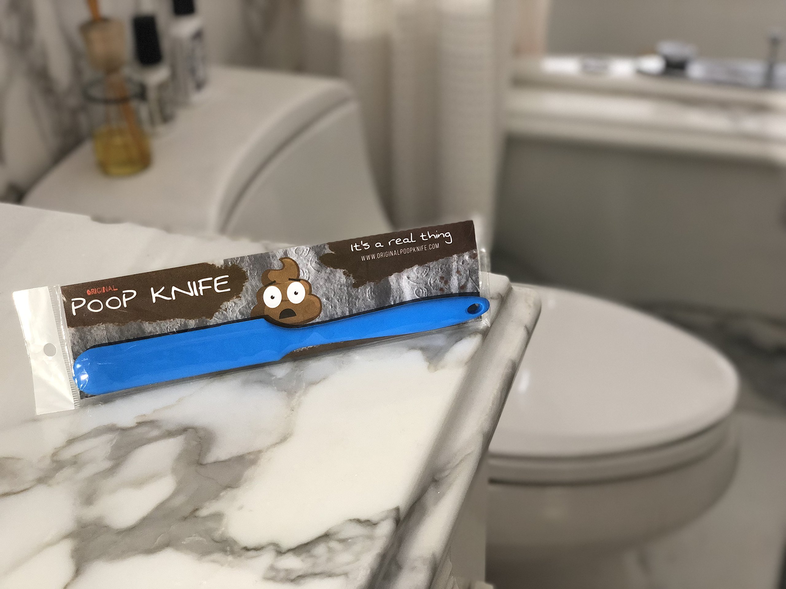 Original Poop Knife - Funny Gag Gift for Pranksters & Bathroom Humor - Perfect for White Elephant Parties & Practical Jokes
