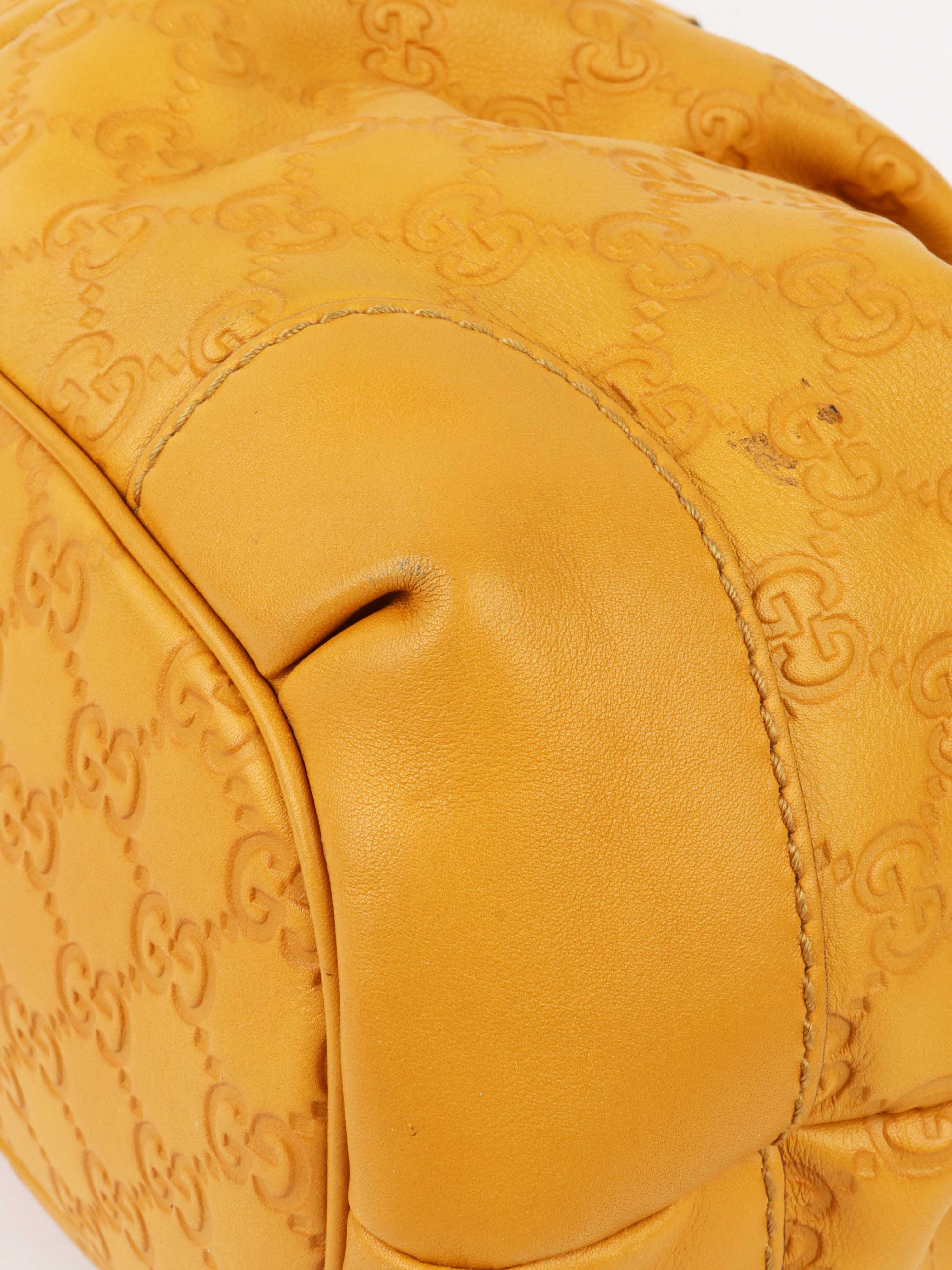 Gucci Mustard Boston Bag - Luxury Crossbody Handbag for Women, Fashionable Leather Shoulder Purse - Perfect for Work, Travel & Everyday Use