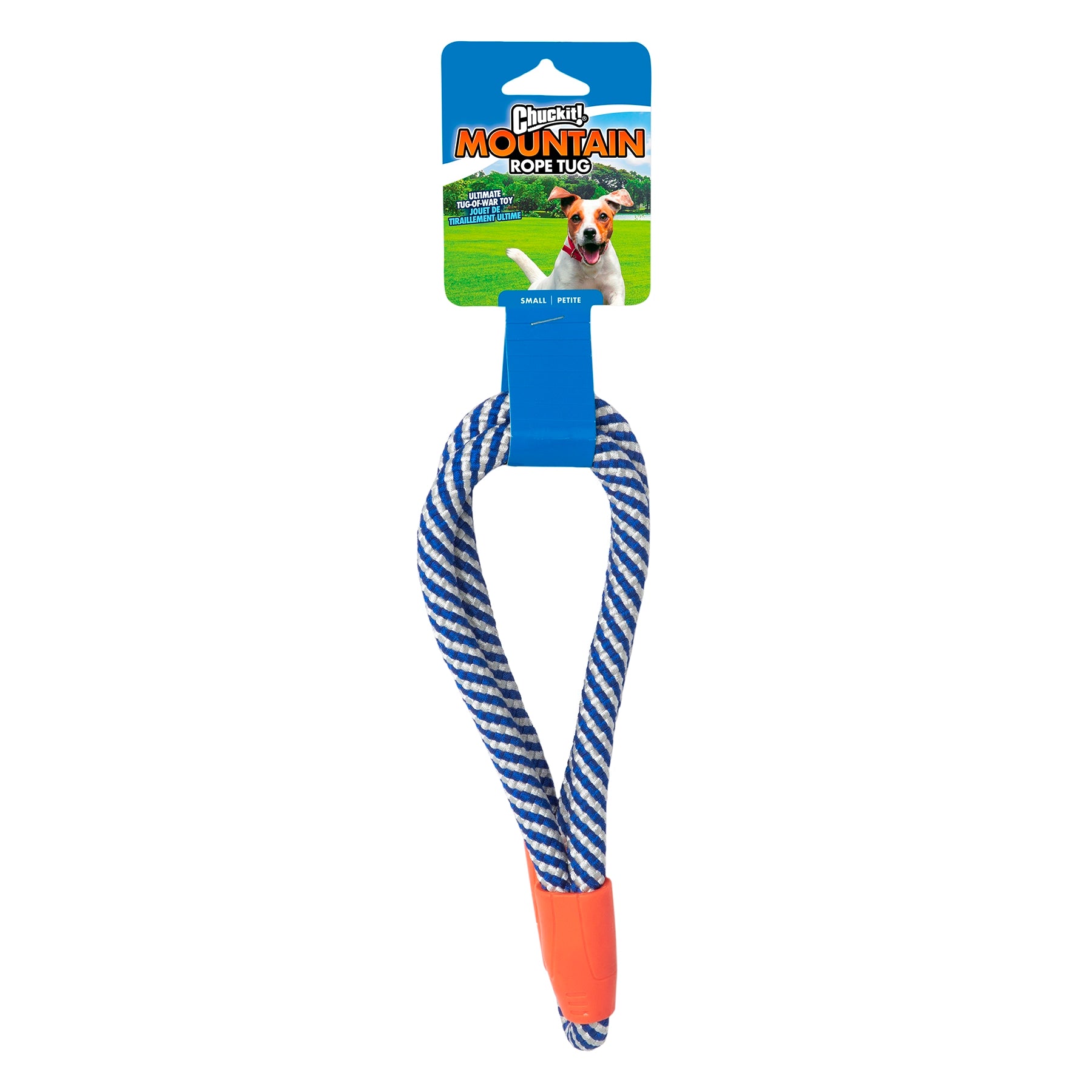 Chuckit! Mountain Rope Tug Dog Toy - Durable Rope Chew Toy for Large & Small Dogs - Interactive Play & Teeth Cleaning - Perfect for Fetch, Tug-of-War & Outdoor Adventures