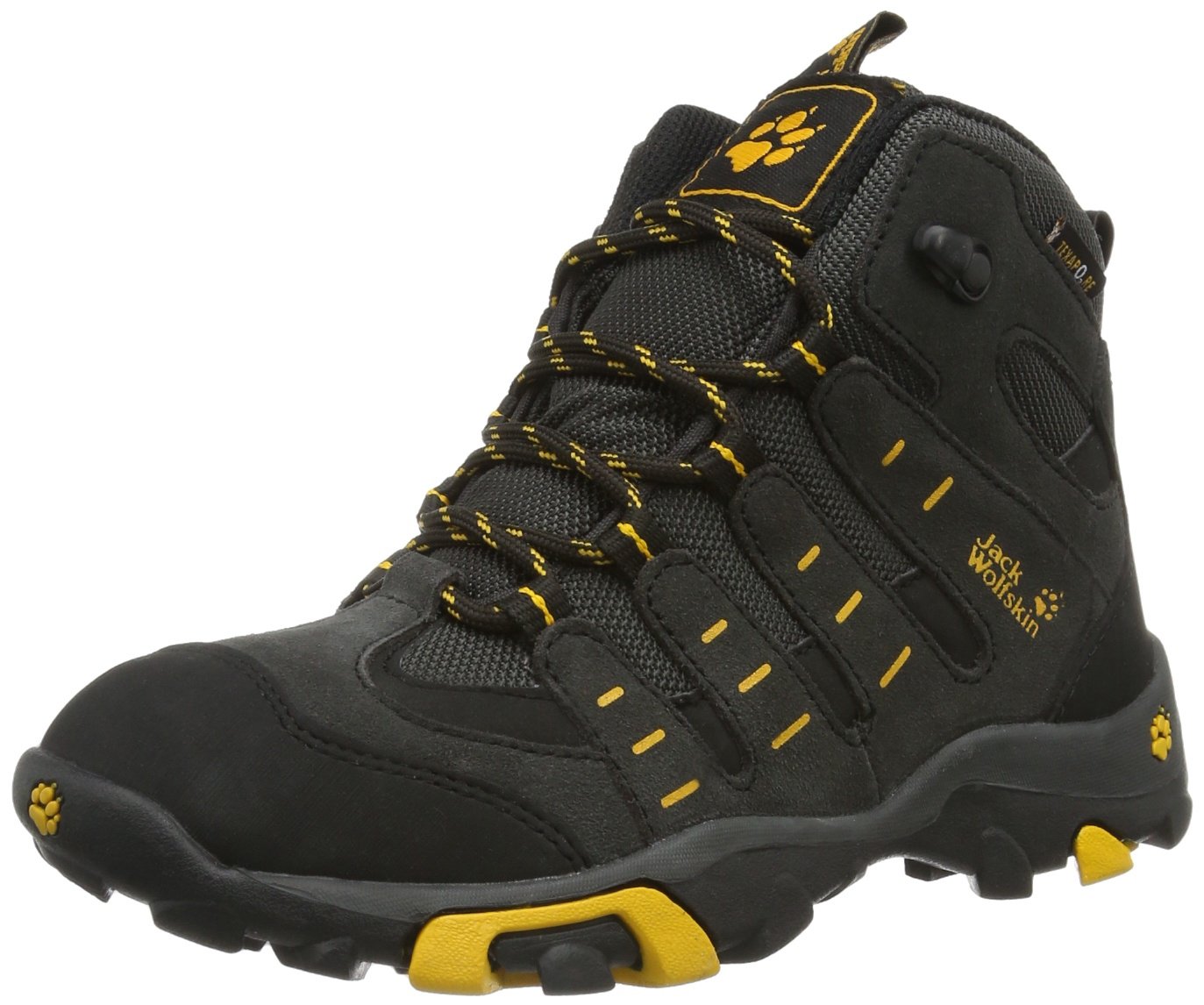 Jack Wolfskin Boys Rascal Texapore Hiking & Trekking Shoes - Lightweight Waterproof Outdoor Footwear for Kids' Adventures