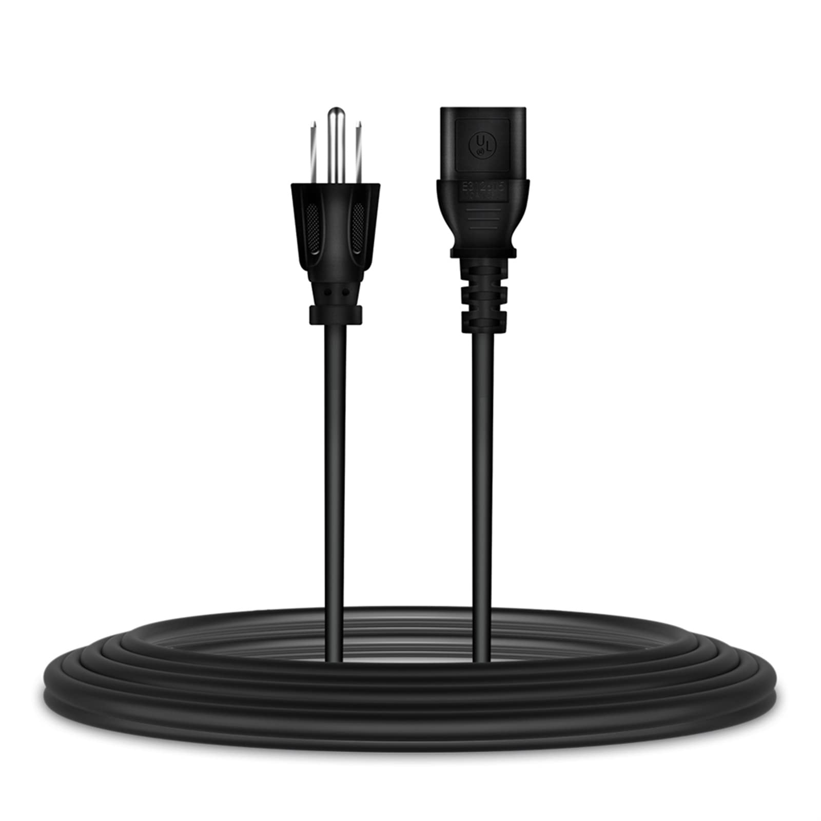 UL Listed 6ft AC Power Cable for Denon X1800 Prime 4-Channel DJ Mixer - Replacement Cord for Professional Audio Equipment & Home Studio Setup