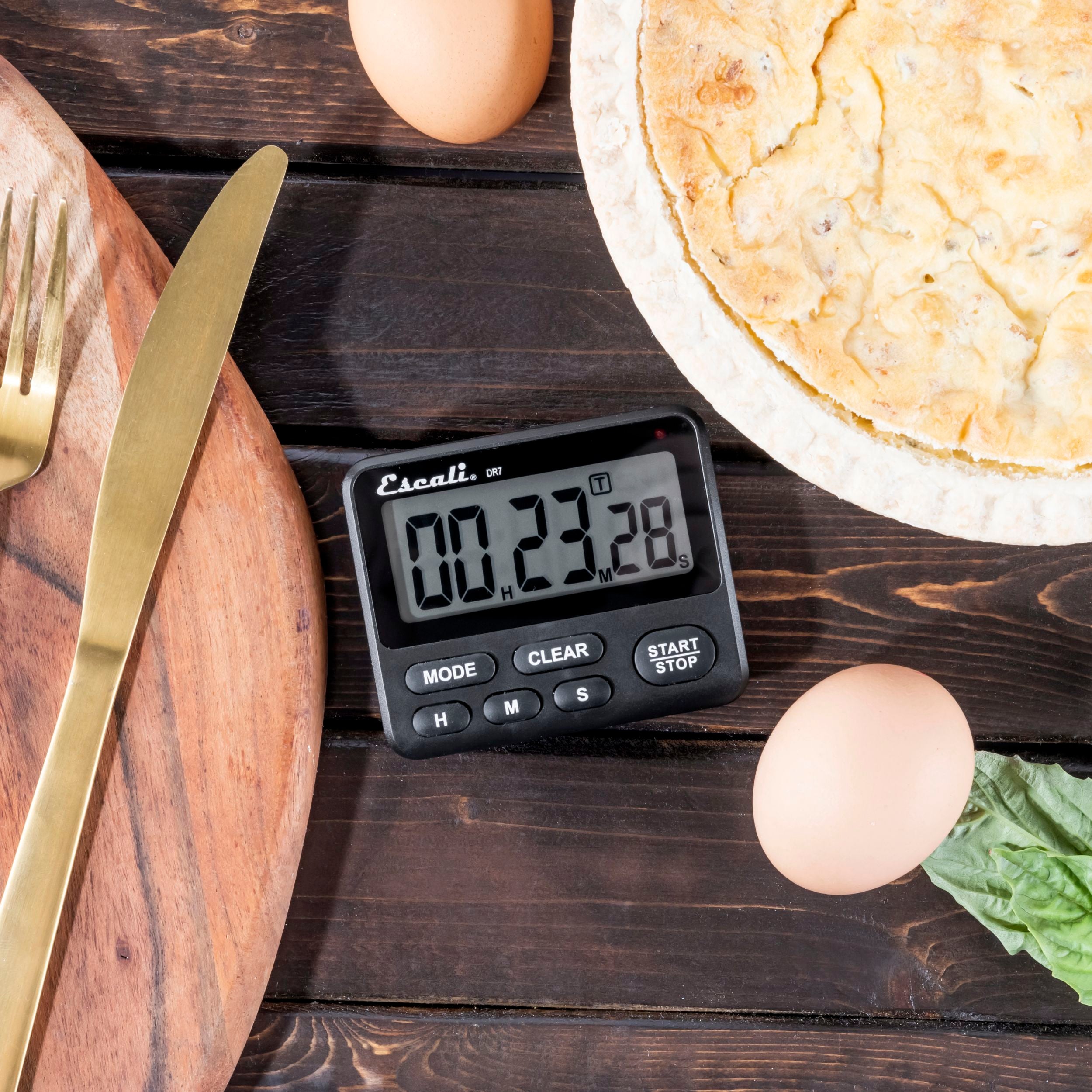Extra Loud Digital Timer with Large Display - Countdown & Alarm for Kitchen, Gym, Classroom, and Office Use