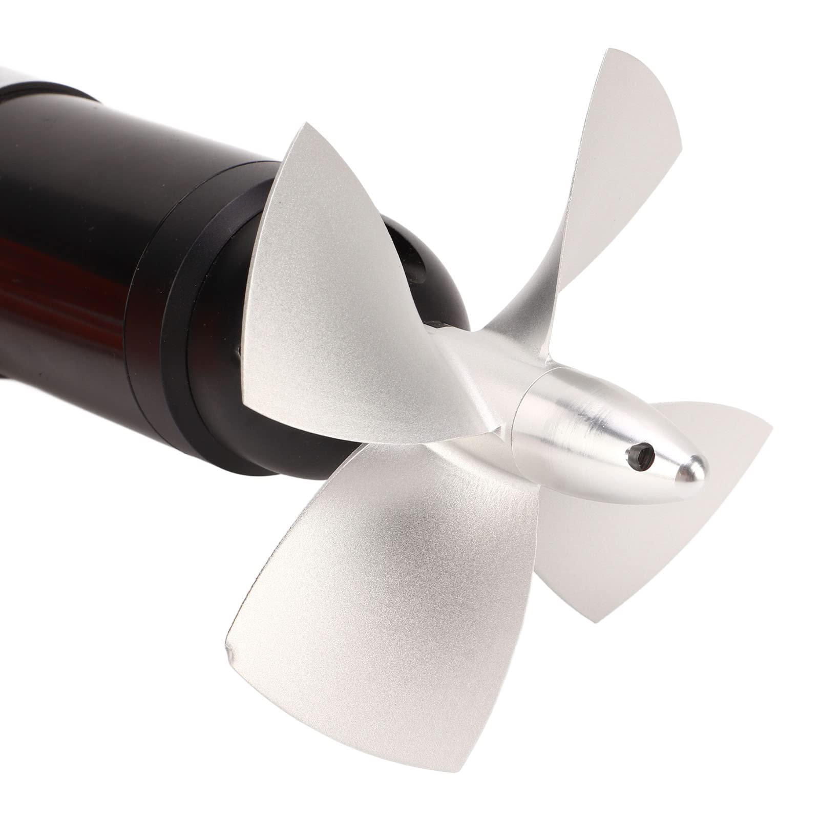 48V 4000RPM Aluminum Alloy Underwater Thruster - High Thrust RC Jet Boat Motor with 3 Blades Propeller for RC Bait Boats, Submarines & Water Electric Equipment | Perfect for Fishing, Underwater Exploration & Marine Robotics