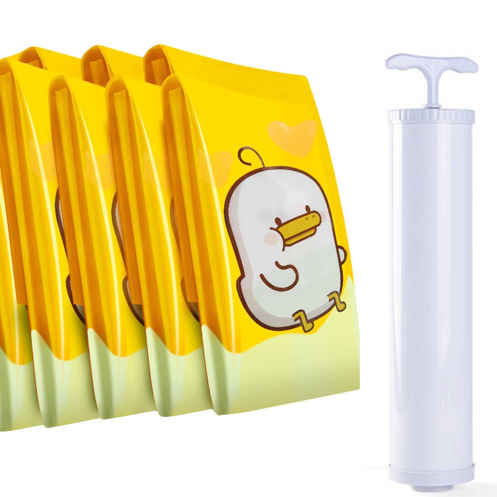 XUESHA 15-Pack Vacuum Storage Bags for Clothes - Space Saving Organizer with Hand Pump | Dustproof, Waterproof Compartment Storage Box | Perfect for Travel, Camping & Home Organization