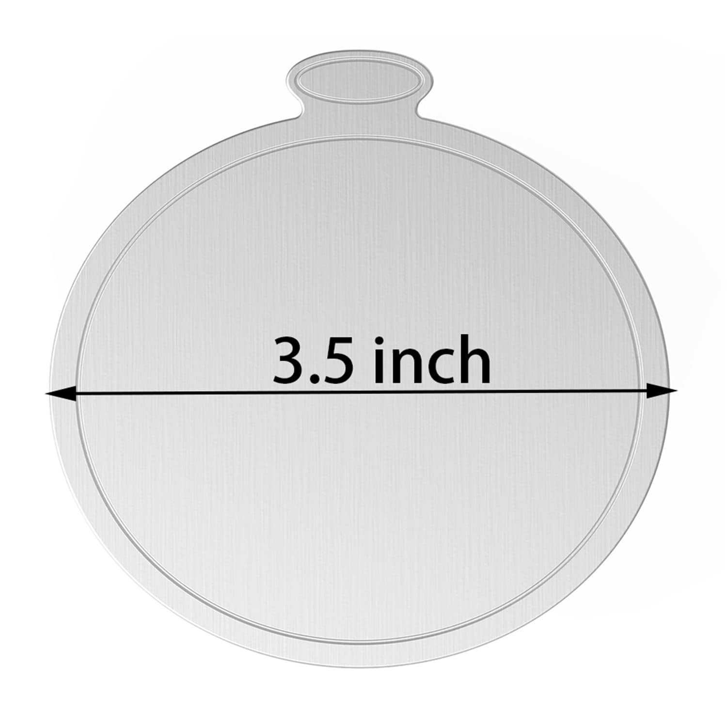 200 Pcs 3.5 Inch Silver Mini Round Cake Boards - Sturdy Cardboard Base for Mousse, Cupcakes, Desserts & Cake Decorating - Perfect for Baking, Party Treats & Professional Pastry Display