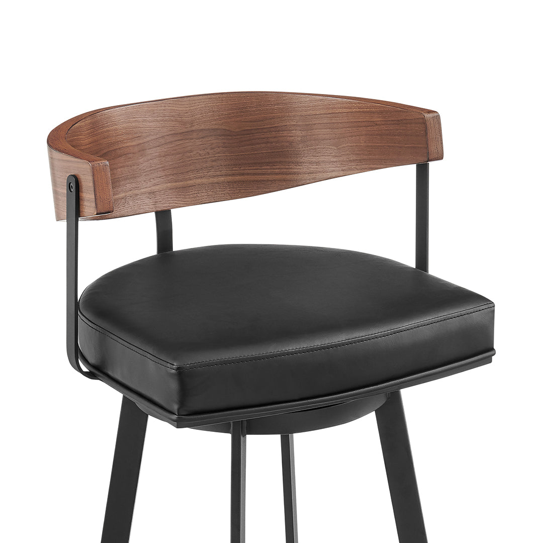 Elegant Lacy Swivel Stool - Modern Bar Stool with 360° Rotation for Kitchen, Living Room & Home Decor - Perfect for Breakfast Nook, Dining Room & Small Spaces
