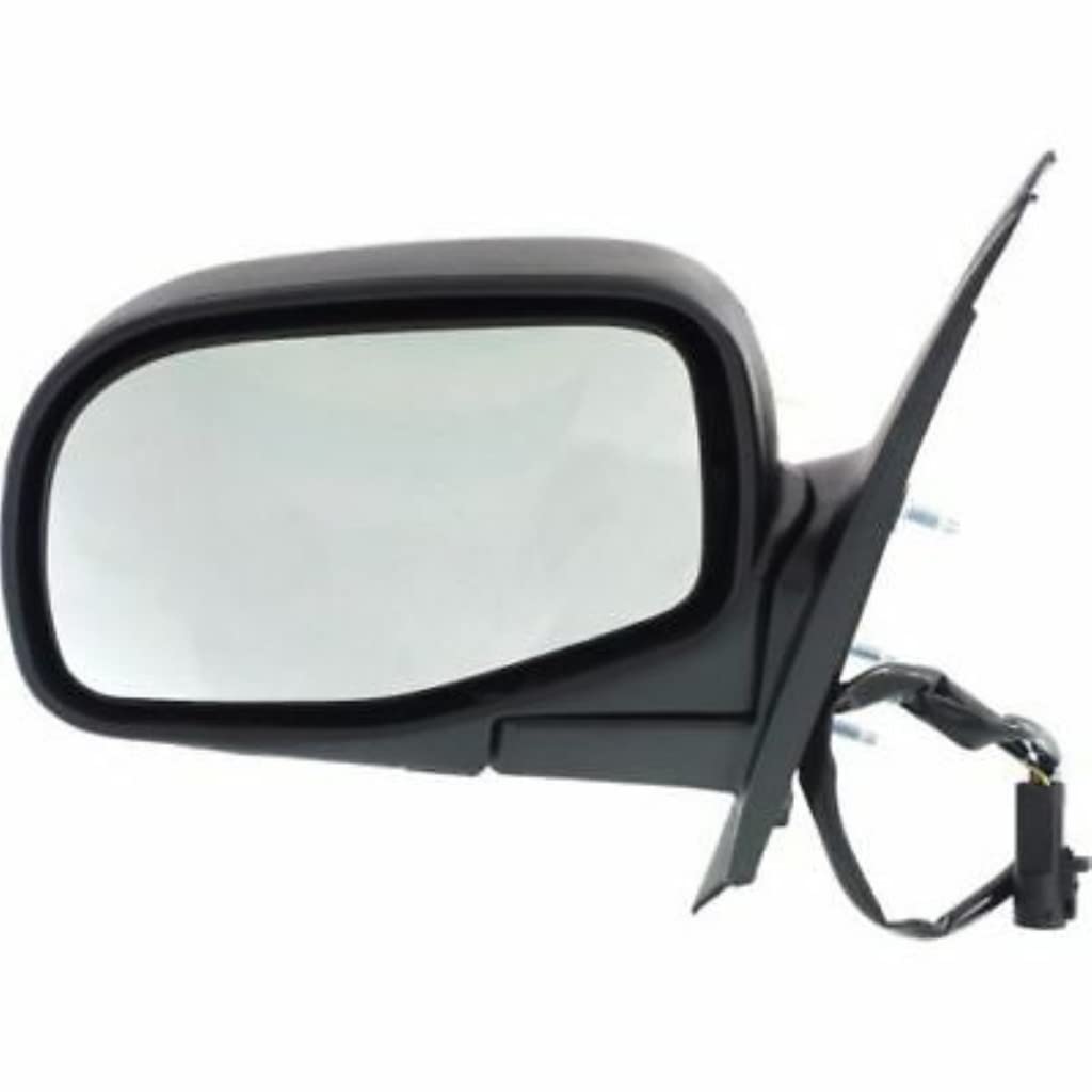 1997-2001 Mercury Mountaineer Driver Side Power Mirror - Black Non-Heated 3-Pin Replacement for FO1320113 F5TZ17683B | Perfect for Off-Road Adventures & Daily Commuting