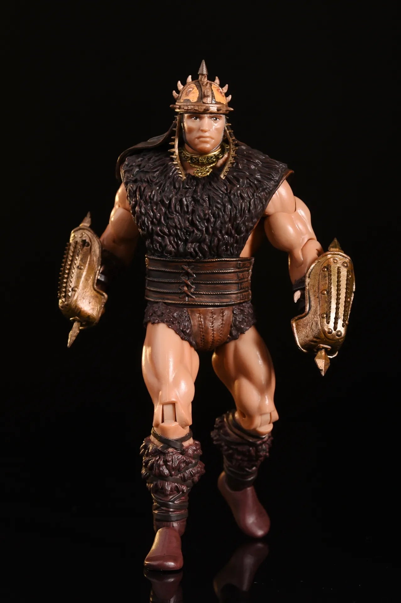 Conan The Barbarian ULTIMATES! Pit Fighter Action Figure - Collectible 7-Inch Scale Toy with Multiple Accessories for Display & Play | Perfect for Fans, Collectors, and Role-Playing Scenes