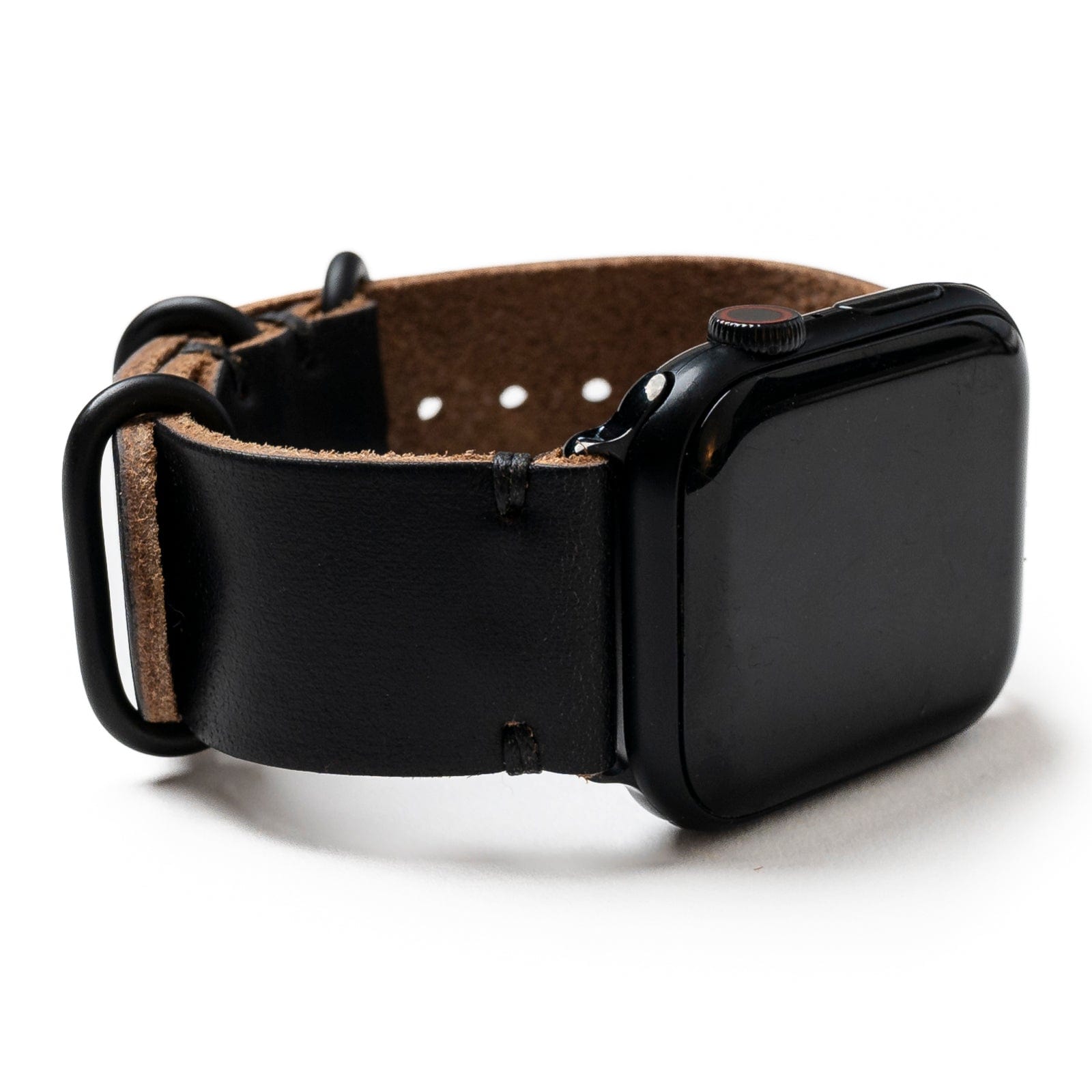 Genuine Leather Apple Watch Band - Premium Replacement Strap for Apple Watch Series 9/8/7/6/SE - Soft Comfortable & Adjustable - Perfect for Workouts, Office & Everyday Wear